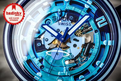 Swatch Second Home SB01N101 (+ náhradní řemínek)