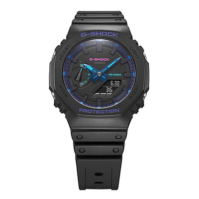 Casio G-Shock Original GA-2100VB-1AER Carbon Core Guard Virtual Blue Series