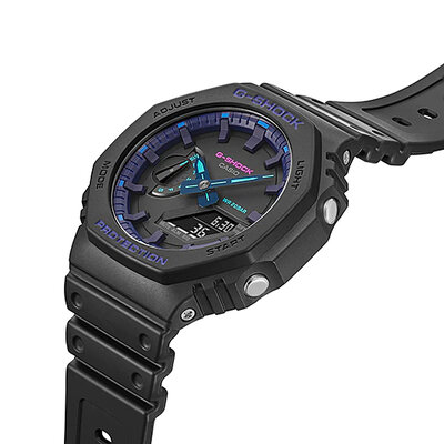 Casio G-Shock Original GA-2100VB-1AER Carbon Core Guard Virtual Blue Series