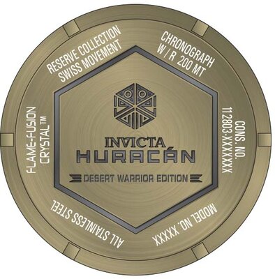 Invicta Huracan Reserve Quartz 53mm 36636