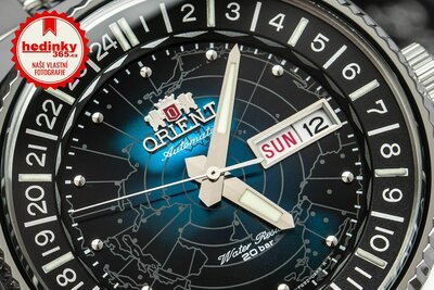Orient Revival World Map Automatic RA-AA0E03L39B