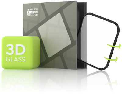 Ochranné 3D sklo Mosh Tempered Glass Protector 0.5mm pro Apple Watch Series 7 41mm