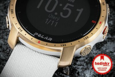 Polar Grit X Pro Champagne, velikost S-L (+ náhradní řemínek)
