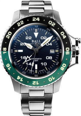 Ball Engineer Hydrocarbon AeroGMT II Automatic COSC DG2018C-S11C-BE