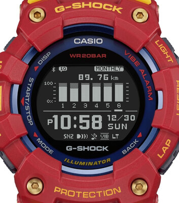 Casio G-Shock G-Squad GBD-100BAR-4ER Barcelona Limited Edition (rozbalené)