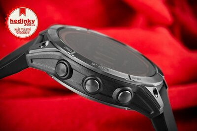 Garmin Fenix 7 Sapphire Solar Grey DLC Titanium / Black Band