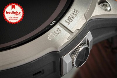 Garmin Fenix 7 Sapphire Solar Titanium / Brown Leather Band (Premium) (+ náhradní řemínek)