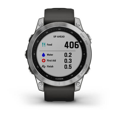 Garmin Fenix 7 Silver / Graphite Band