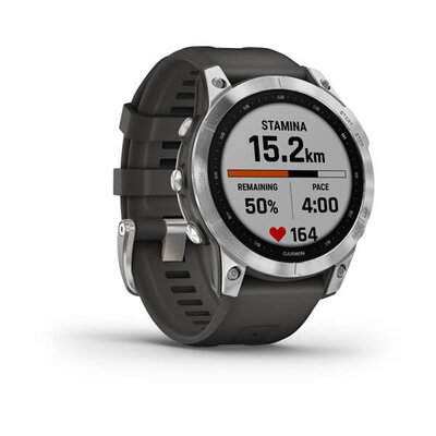 Garmin Fenix 7 Silver / Graphite Band