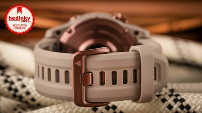 Garmin Fenix 7S Sapphire Solar Bronze Titanium / Grey Band