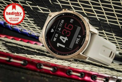 Garmin Fenix 7S Sapphire Solar Gold Titanium / Sand Band