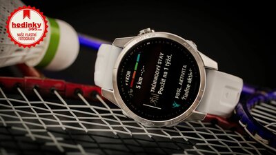 Garmin Fenix 7S Silver / Whitestone Band