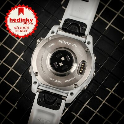 Garmin Fenix 7S Silver / Whitestone Band