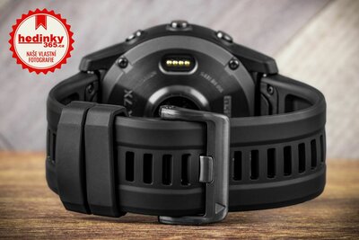 Garmin Fenix 7X Sapphire Solar Grey DLC Titanium / Black Band