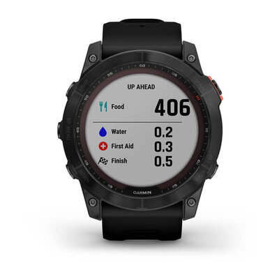 Garmin Fenix 7X Solar Gray / Black Band