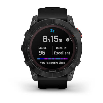 Garmin Fenix 7X Solar Gray / Black Band