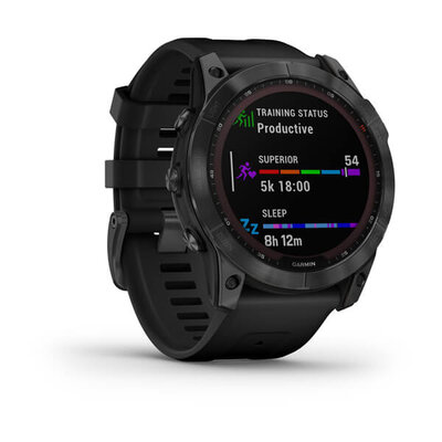 Garmin Fenix 7X Solar Gray / Black Band