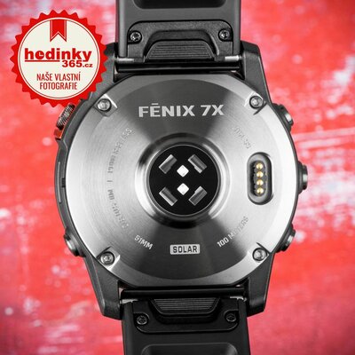 Garmin Fenix 7X Solar Gray / Black Band
