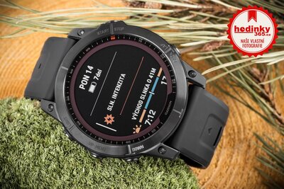 Garmin Fenix 7X Solar Gray / Black Band