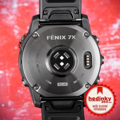 Garmin Fenix 7X Solar Gray / Black Band