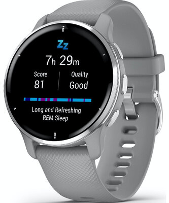 Garmin Venu 2 Plus Silver / Gray Band