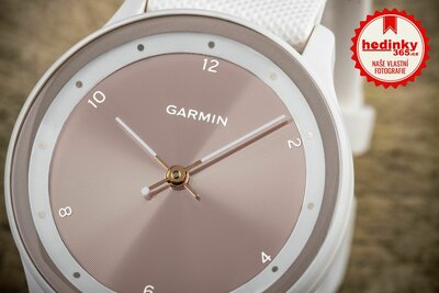 Garmin Vívomove Sport Peach Gold/Ivory Band