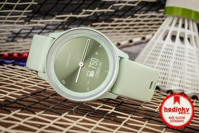 Garmin Vívomove Sport Silver / Cool Mint Band