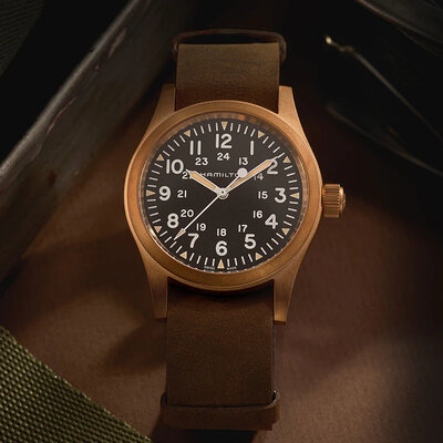 Hamilton Khaki Field Mechanical Bronze H69459530