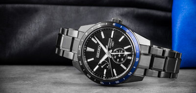 Seiko Presage Automatic GMT SPB271J1 Zero Halliburton Limited Edition 600pcs "Sharp Edged"