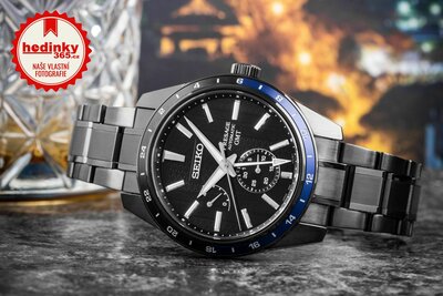 Seiko Presage Automatic GMT SPB271J1 Zero Halliburton Limited Edition 600pcs "Sharp Edged"