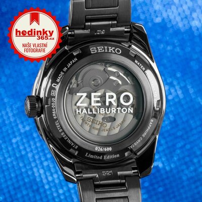 Seiko Presage Automatic GMT SPB271J1 Zero Halliburton Limited Edition 600pcs "Sharp Edged"