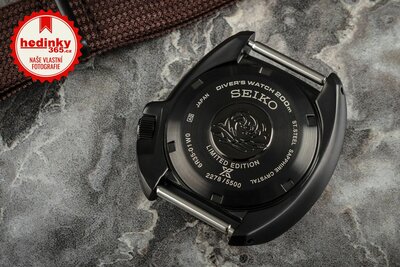 Seiko Prospex Sea Automatic Diver's SPB257J1 Black Series Limited edition 5500pcs (+ náhradní řemínek) "Captain Willard"