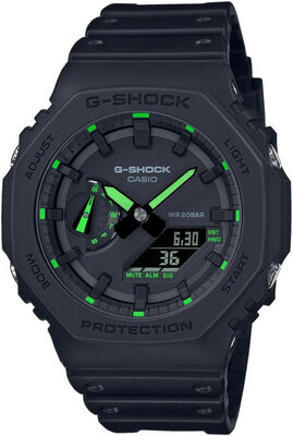 Casio G-Shock Original GA-2100-1A3ER Carbon Core Guard Utility Black Series