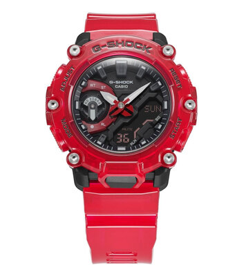 Casio G-Shock Original GA-2200SKL-4AER Carbon Core Guard Skeleton Sound Wave Series