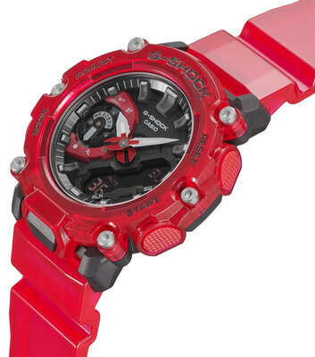 Casio G-Shock Original GA-2200SKL-4AER Carbon Core Guard Skeleton Sound Wave Series