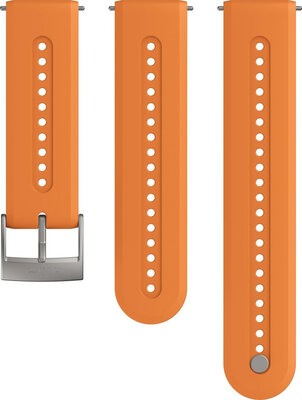 Oranžový silikonový řemínek Suunto Athletic 7 S+M SS050688000