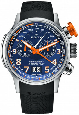 Edox Chronorally Chronograph Quartz 38001-tinocabuo