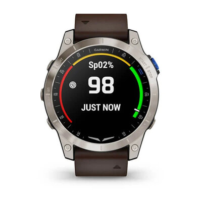 Garmin D2 Mach 1 (Premium), Oxford Brown Leather Band (+ náhradní řemínek)