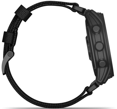 Garmin Tactix 7 Pro Solar Sapphire Ballistics Edition Black Nylon Band (+ náhradní řemínek)
