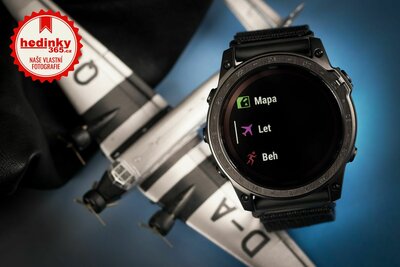 Garmin Tactix 7 Pro Solar Sapphire Ballistics Edition Black Nylon Band (+ náhradní řemínek)