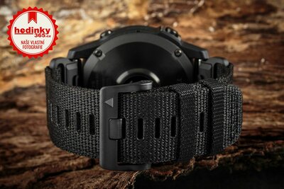 Garmin Tactix 7 Pro Solar Sapphire Black Nylon Band (+ náhradní řemínek)