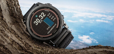 Garmin Tactix 7 Pro Solar Sapphire Black Nylon Band (+ náhradní řemínek)