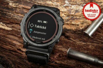Garmin Tactix 7 Pro Solar Sapphire Black Nylon Band (+ náhradní řemínek)