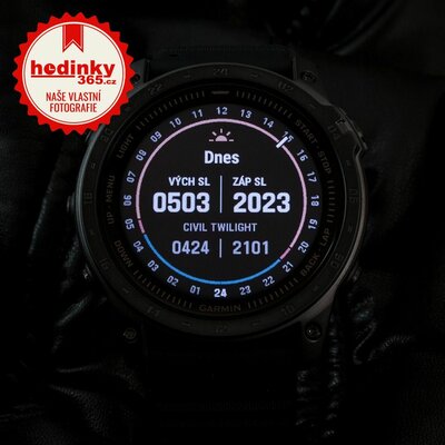 Garmin Tactix 7 Sapphire Black Silicone Band