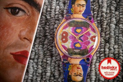 Swatch x Centre Pompidou, The Frame, By Frida Kahlo SUOZ341