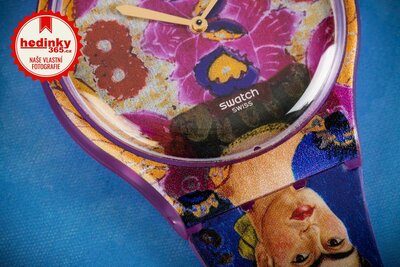 Swatch x Centre Pompidou, The Frame, By Frida Kahlo SUOZ341