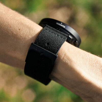 Textilní řemínek Suunto 22mm (pro Suunto URB5), černý, Quick Release