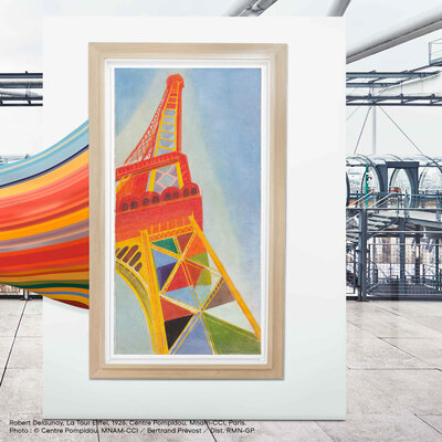 Swatch x Centre Pompidou, Eiffel Tower, By Robert Delaunay GZ357