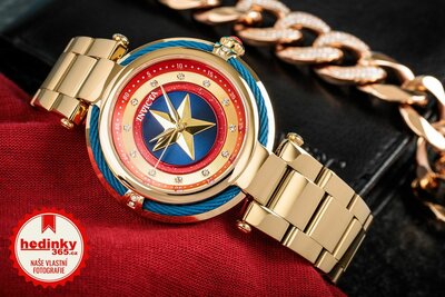 Invicta Marvel Quartz 40mm 36952 Captain America Limited Edition 4000pcs