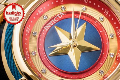 Invicta Marvel Quartz 40mm 36952 Captain America Limited Edition 4000pcs